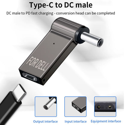 Type-C to DC adapter