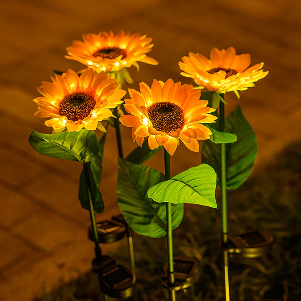 Solar Sunflowers