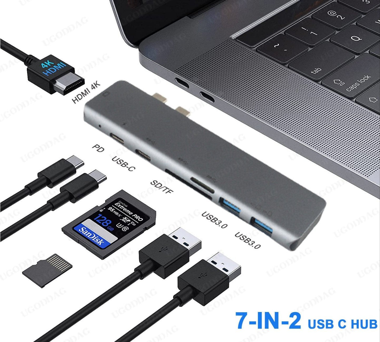 USB C Hub To 4K HDMI Multiport