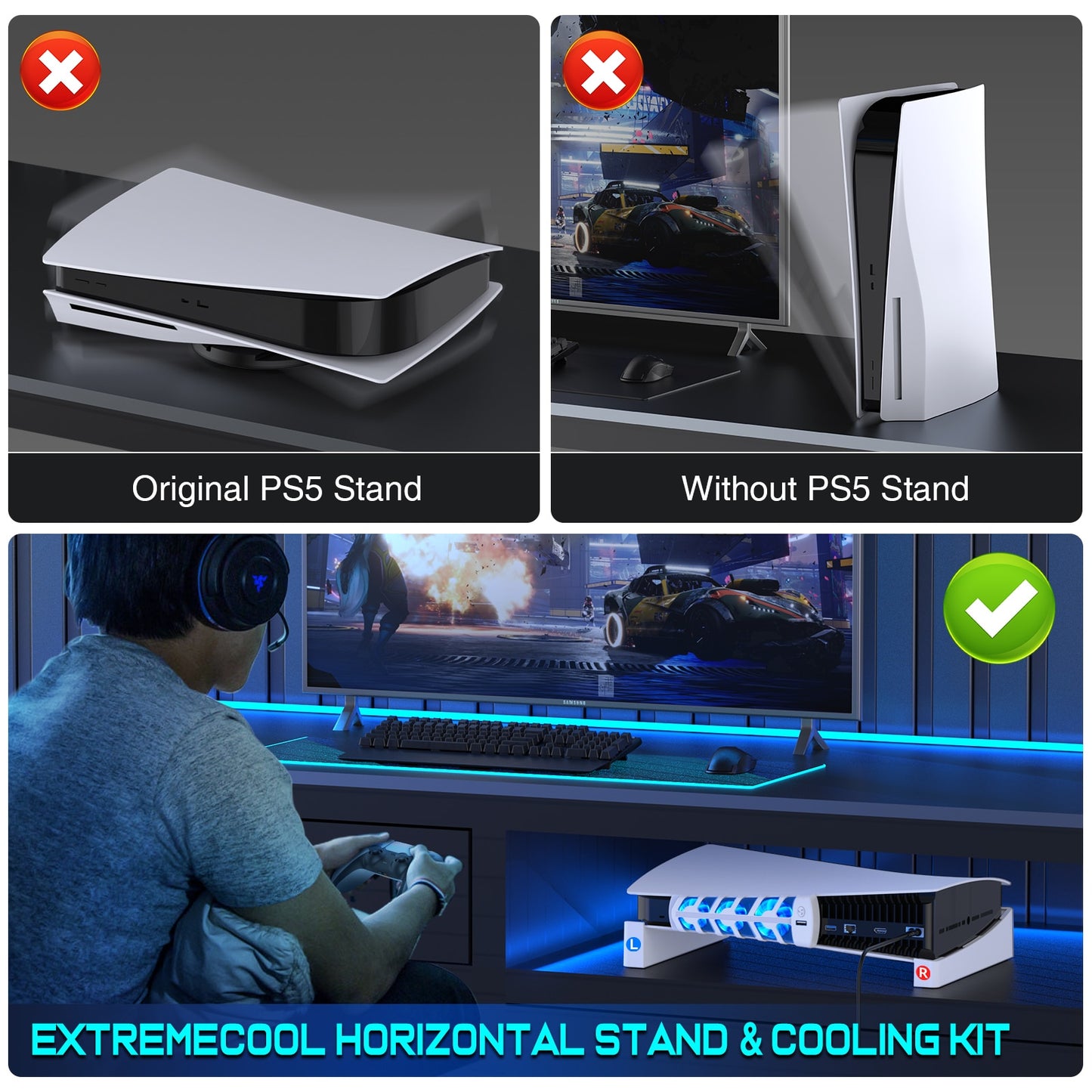 Cooling Stand For PS5