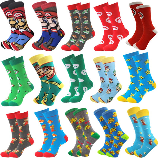 Mario Men Socks