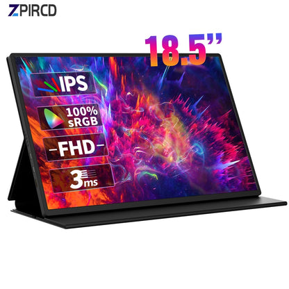 18.5 Inch Ultra Thin 1080P Portable Monitor