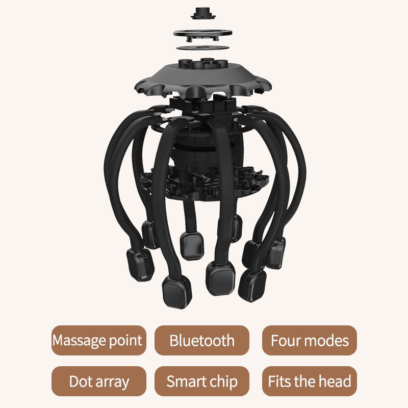 Electric Head Massager Octopus m3