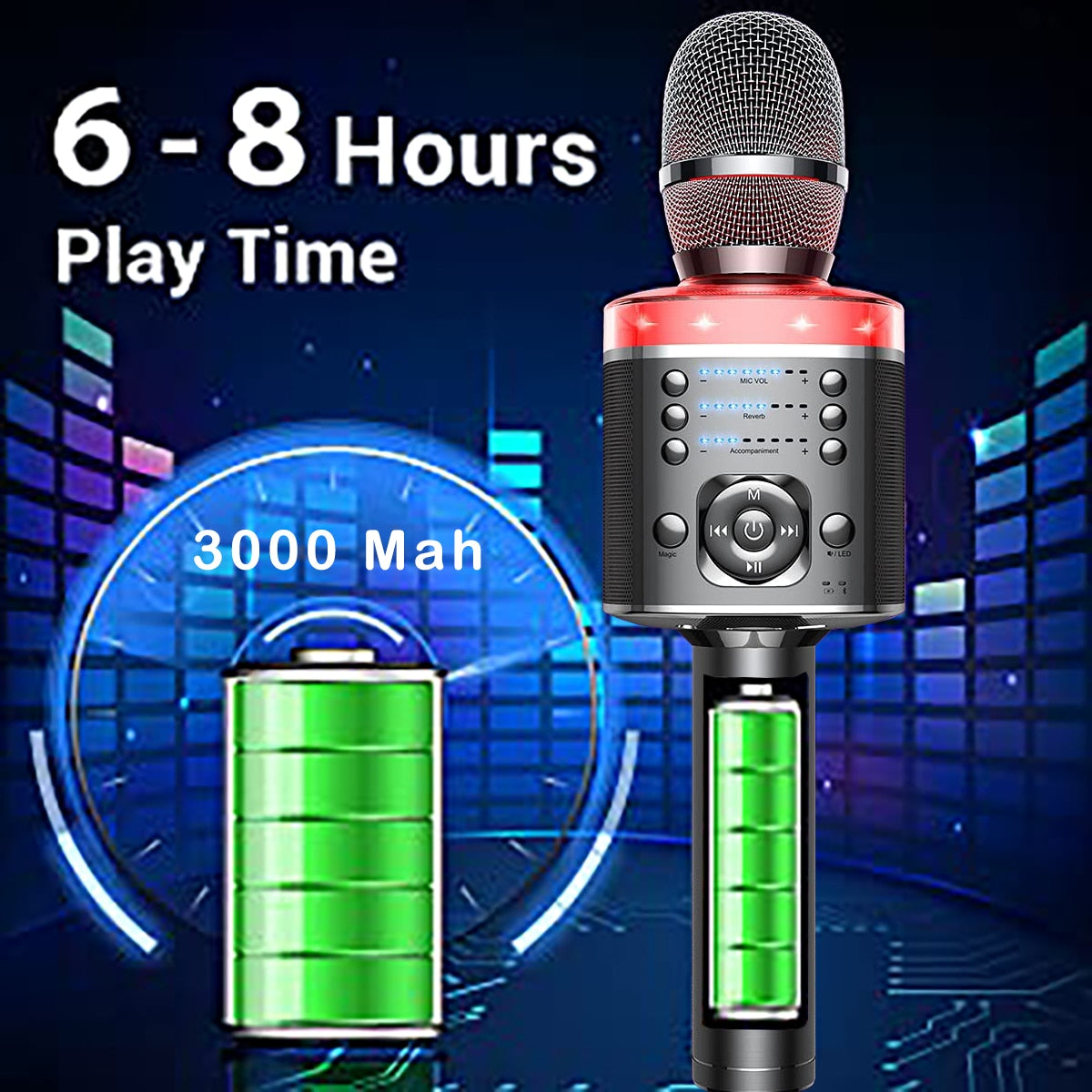 Wireless Karaoke Microphone v2