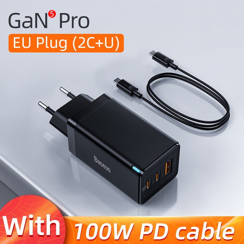 GaN 65W USB C Charger