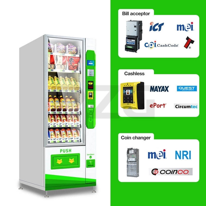 Combo Vending Machine with Card Reader