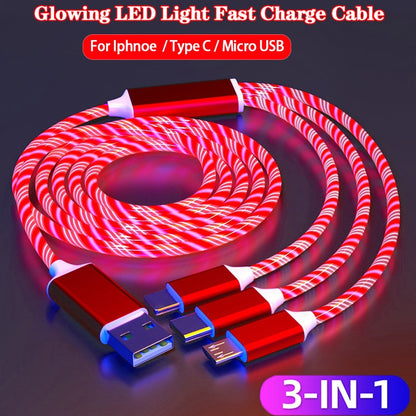 Glowing LED Phone Charger