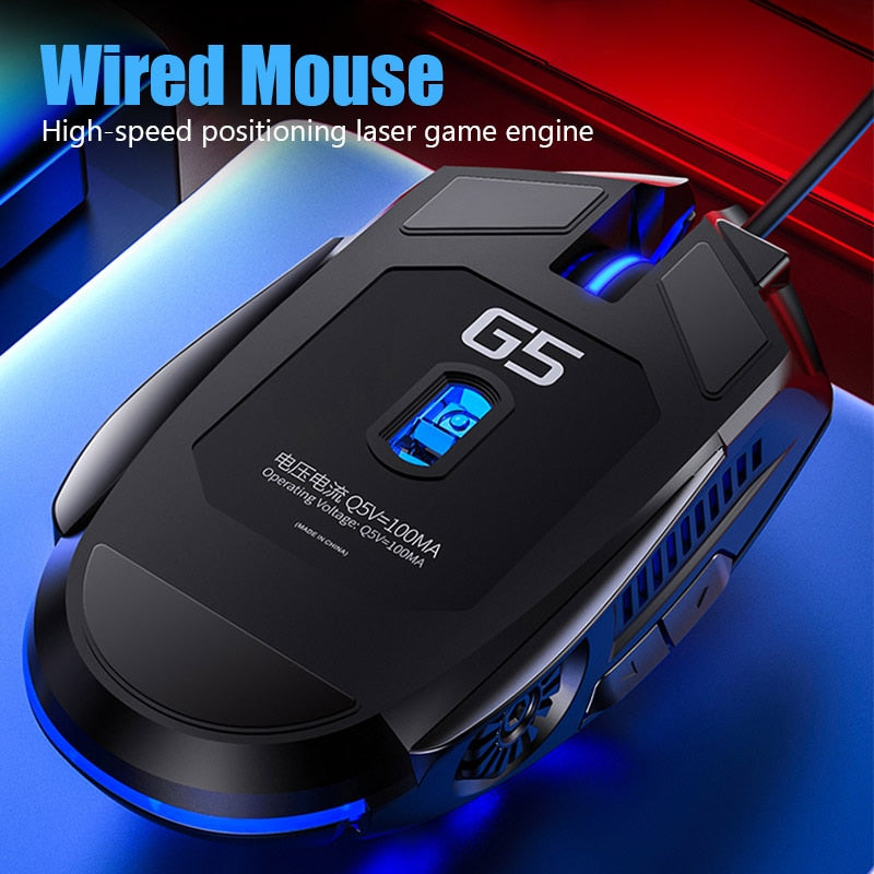 G5 Wired Gaming Mouse Back-Light