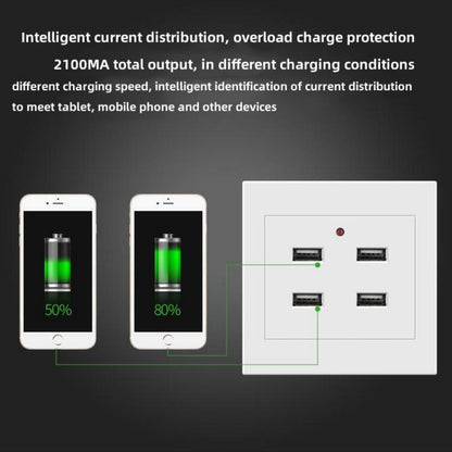 2.1A mobile phone charging socket