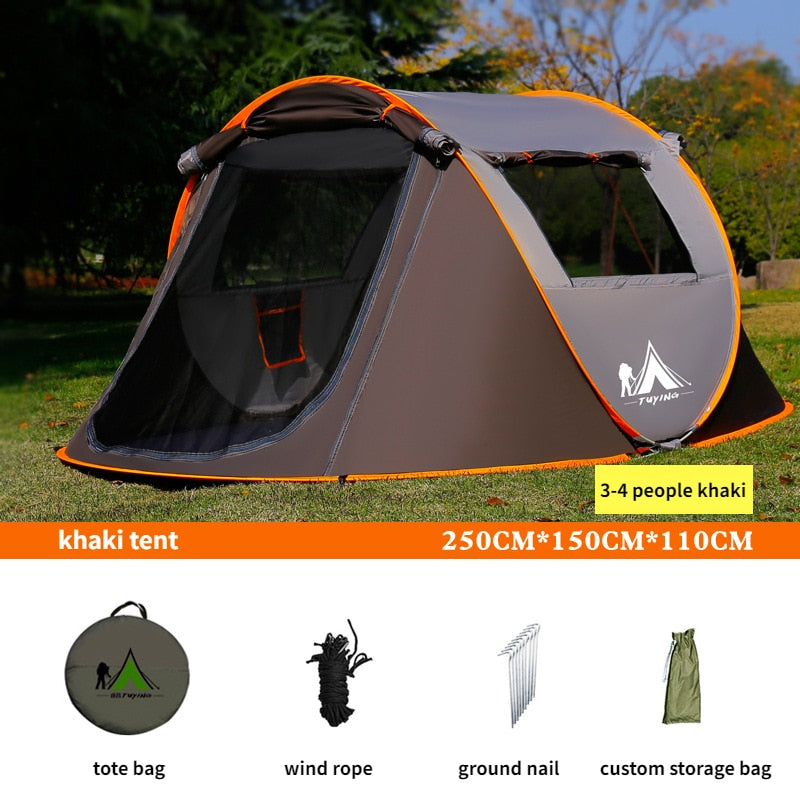 210D Waterproof Camping Tents