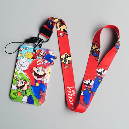 Anime Mario Credential Holder