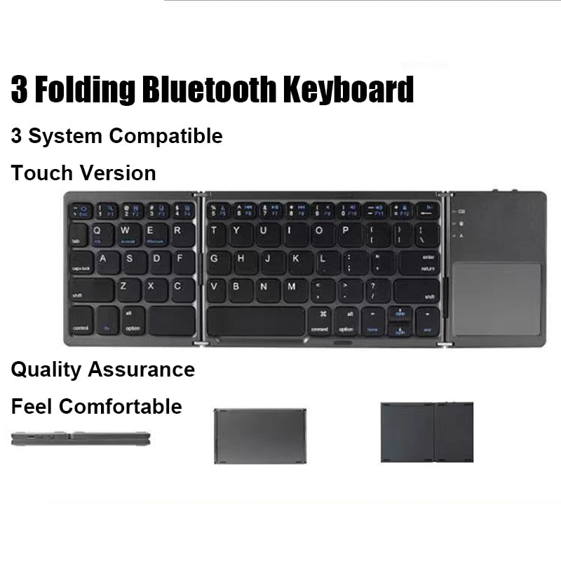 Wireless Folding Keyboard Bluetooth
