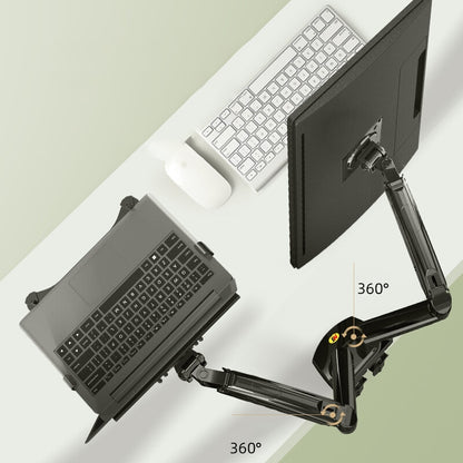 monitor and laptop holder