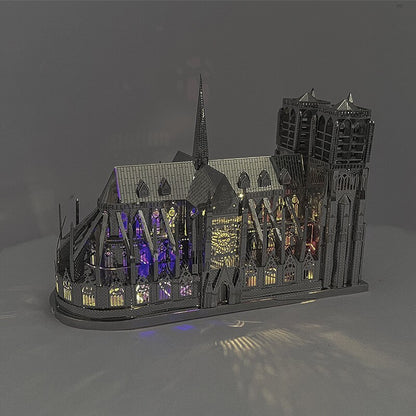 Notre Dame De Paris 3D DIY Metal Jigsaw Puzzle