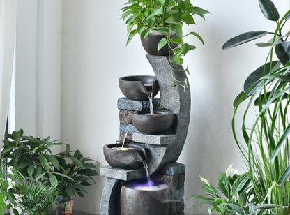 indoor and outdoor circulating resin fountain