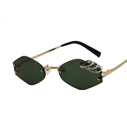 Rimless Sunglasses