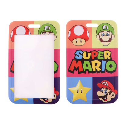 Anime Mario Credential Holder