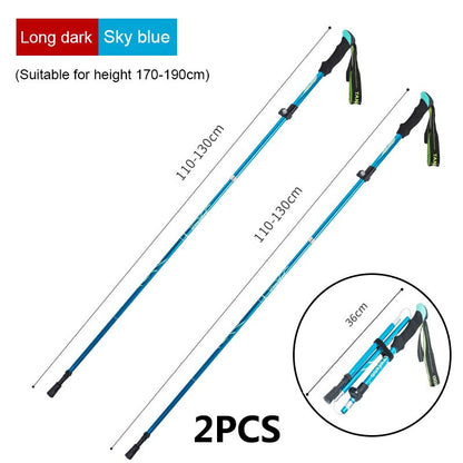 Ultralight Folding Multifunction Trekking Pole