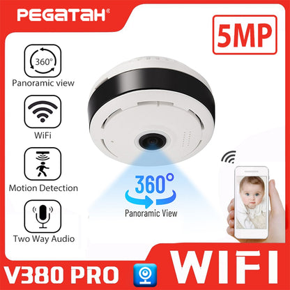 360 Panoramic Wifi Camera