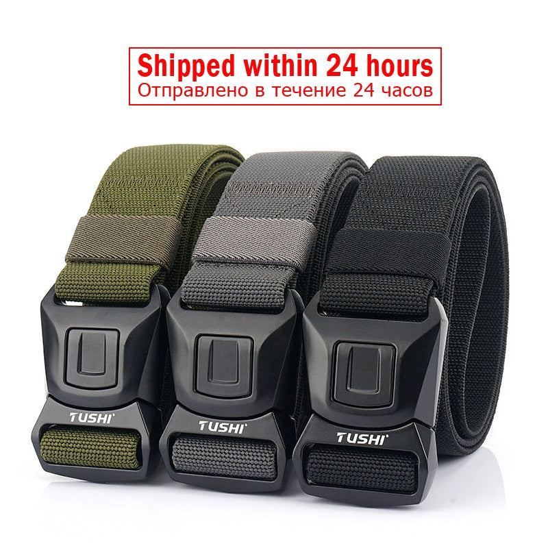 elastic tactical belt