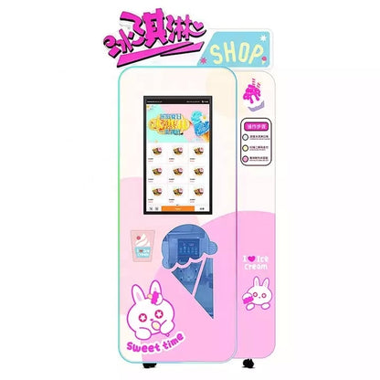 Commercial vending Automatic Ice Cream Machine.