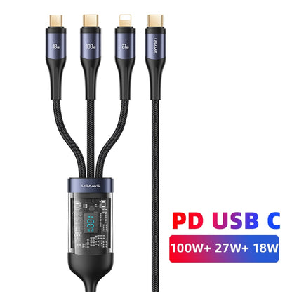 66W 3 In 1 Digital Display Cable