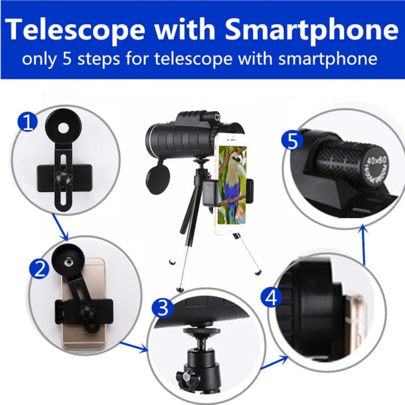 Telescope Monocular Night Binocular