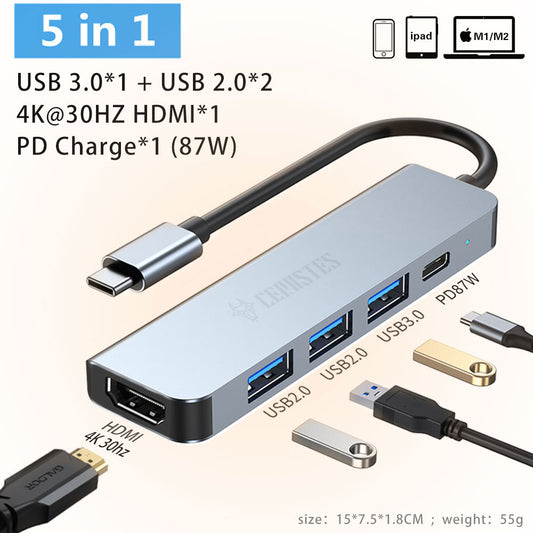 USB C HUB Docking Station 