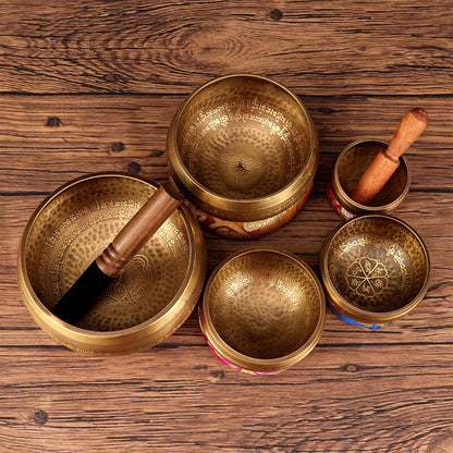 Tibetan Nepal Handmade Singing Bowls