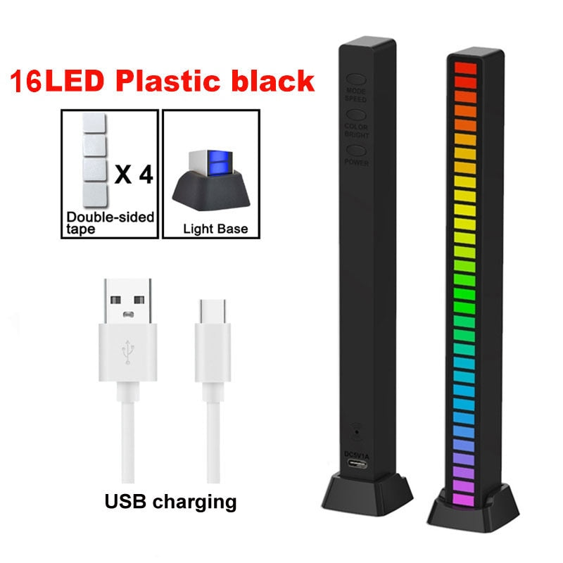 RGB LED Strip Light Music Sound