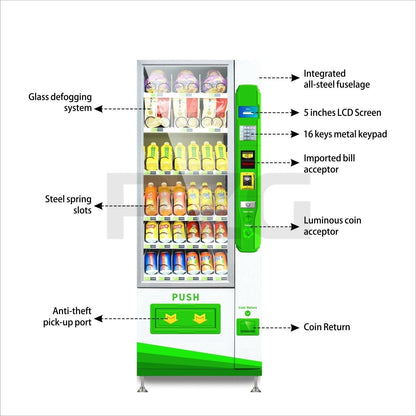 Combo Vending Machine with Card Reader