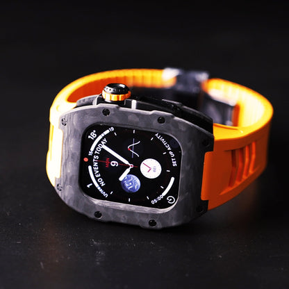 Merlin Carbon Fiber Modification Kit for Apple Watch (screwless)