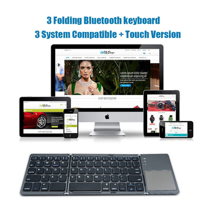 Wireless Folding Keyboard Bluetooth