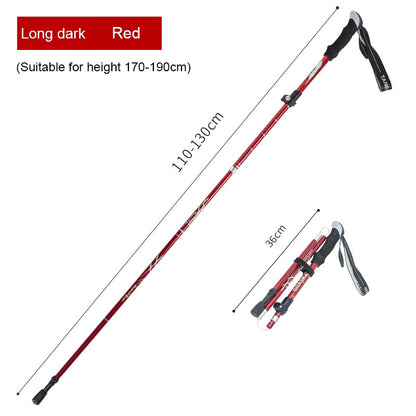 Ultralight Folding Multifunction Trekking Pole