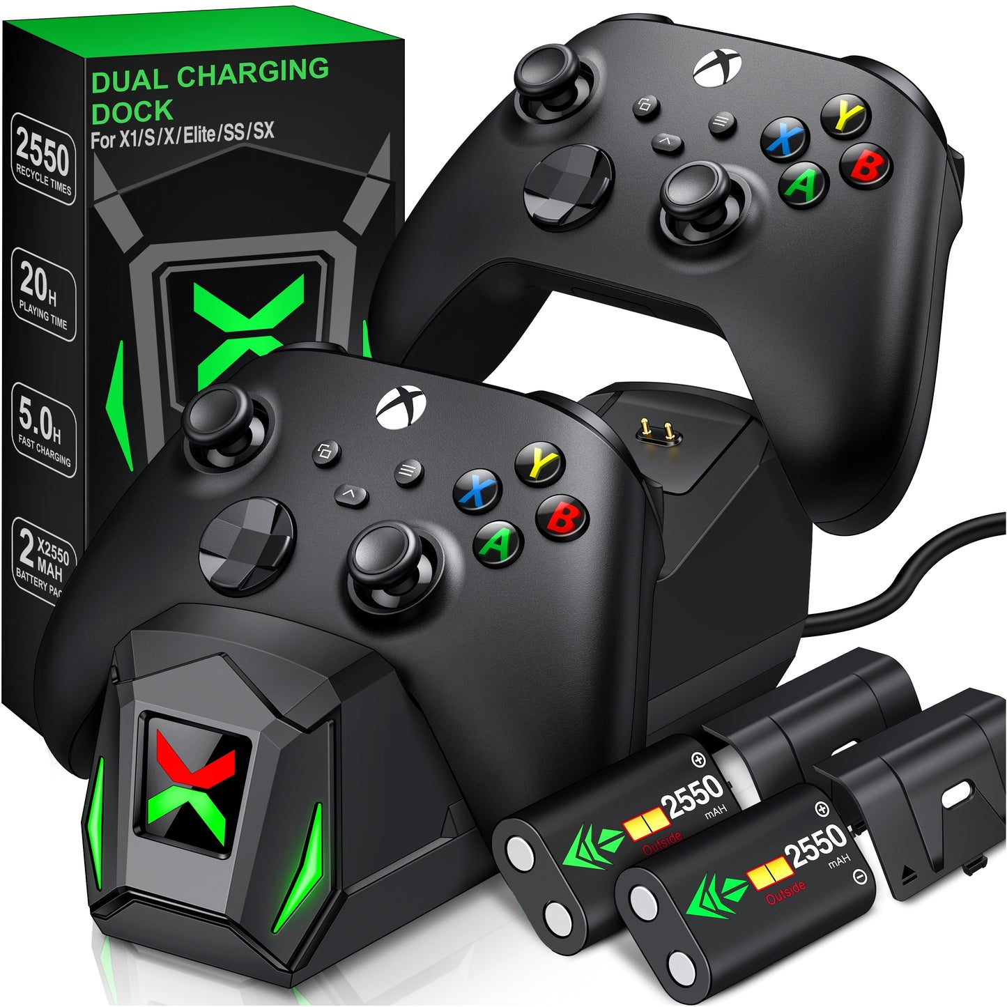 Dual Fast Charger

for xbox