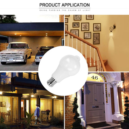 12W PIR Motion Sensor Light Bulb