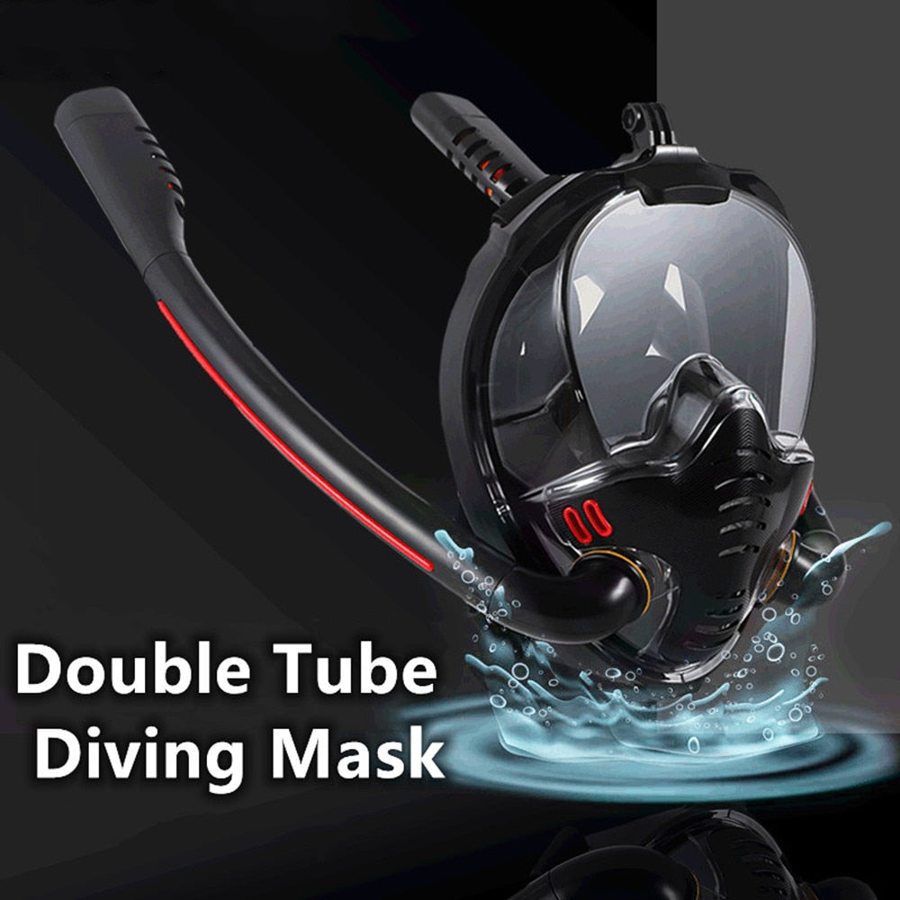 full-dry diving mask