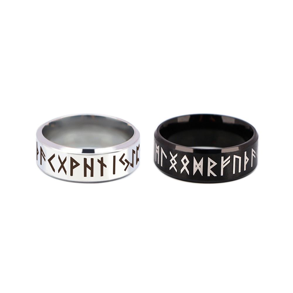 vintage Norse rune ring