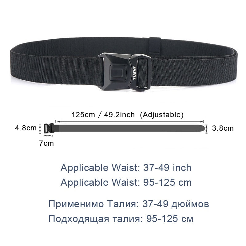 elastic tactical belt