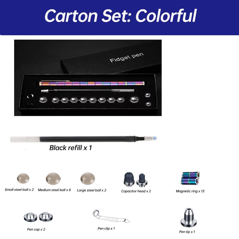 Magnetic Toy Pen Decompression