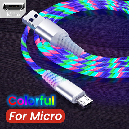 7A 100W Flow Luminous USB Type C Cable p4a