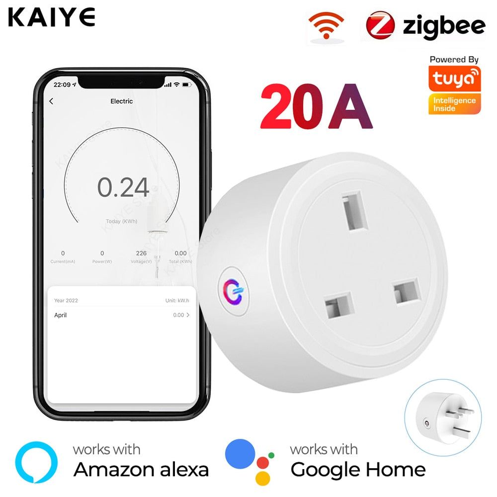  20A Zigbee Smart Plug