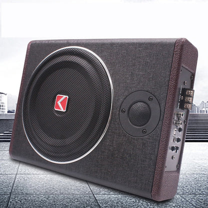 600W 8 Inch Wood Texture Subwoofer