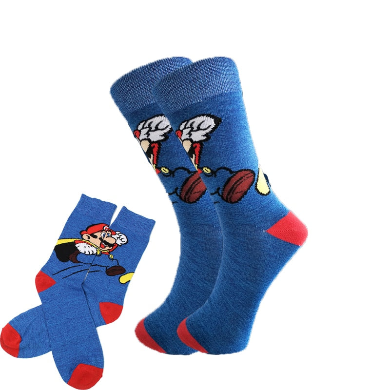 Mario Men Socks