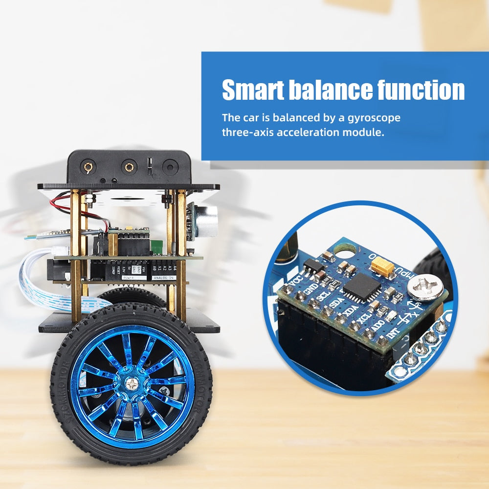 Smart 2WD Robot Starter Automation Kit