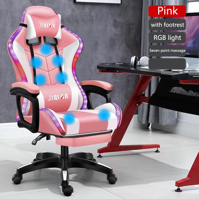 High quality gaming chair RGB light