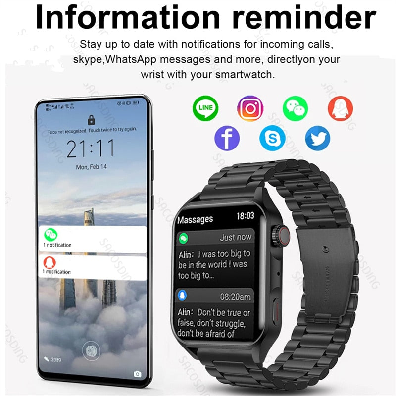 NFC Smart Watch Men