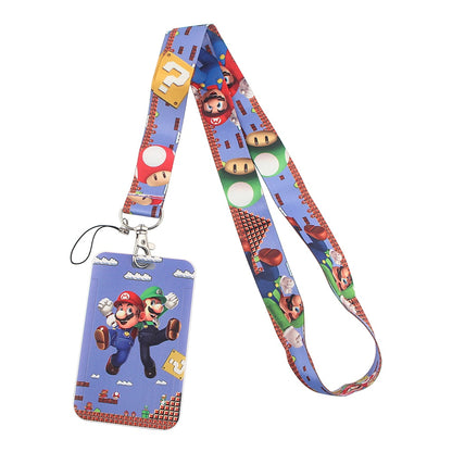 Anime Mario Credential Holder