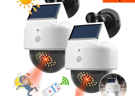 dummy security camera cum solar led