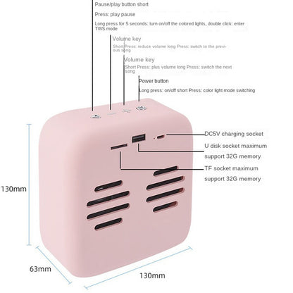 merlin retro pixel LED display

speaker